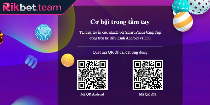 Tải App rikbet 2 Tải app Rikbet trên IOS